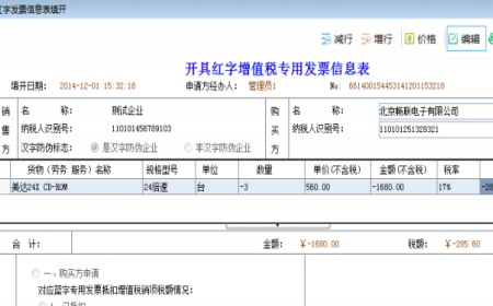 开具只火名概红字增值税专用发票信息表怎么导出