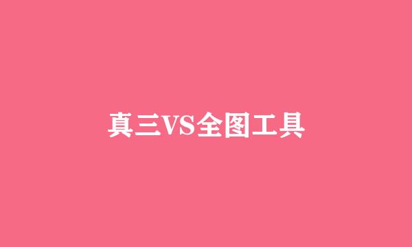 真三VS全图工具