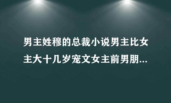 男主姓穆的总裁小说男主比女主大十几岁宠文女主前男朋友被她闺蜜抢了