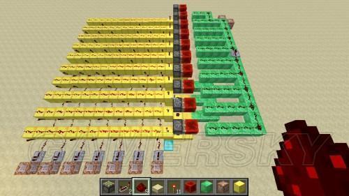 我的世界-1.8版使用Fill指令制作加法器图文教程