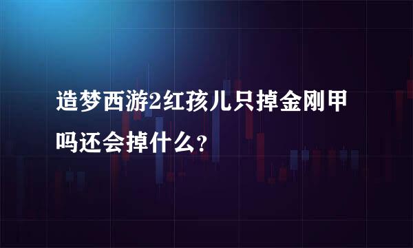 造梦西游2红孩儿只掉金刚甲吗还会掉什么？