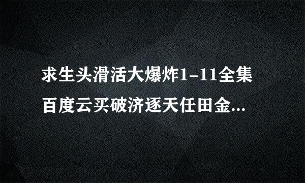 求生头滑活大爆炸1-11全集百度云买破济逐天任田金话笑网盘高清资源,谢谢