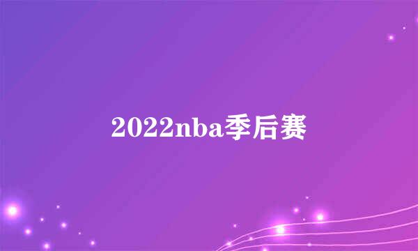 2022nba季后赛