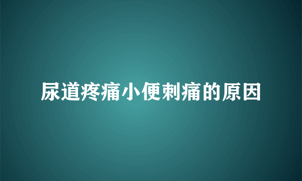 尿道疼痛小便刺痛的原因