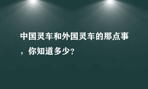 中国灵车和外国灵车的那点事，你知道多少？