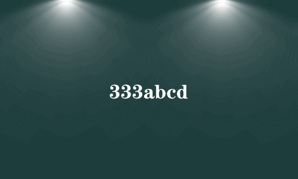 333abcd