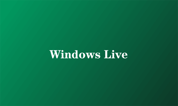 Windows Live